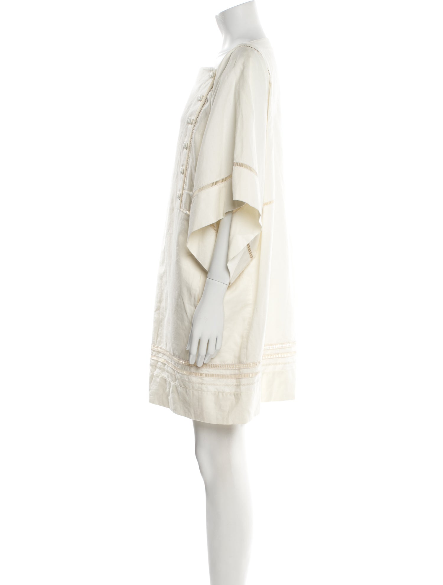 Hermès Bateau Neckline Mini Dress