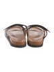Hermès Chypre Leather Slides