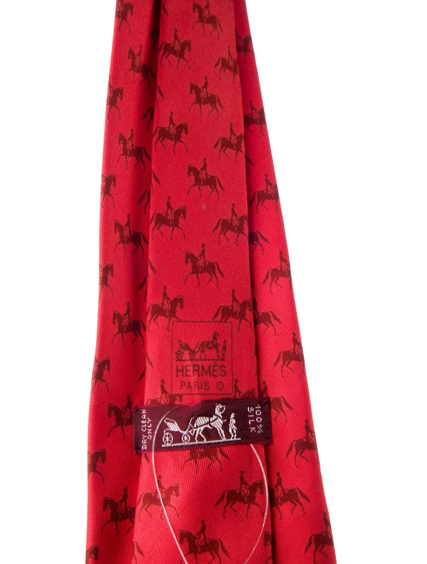 Hermès Patterned Tie