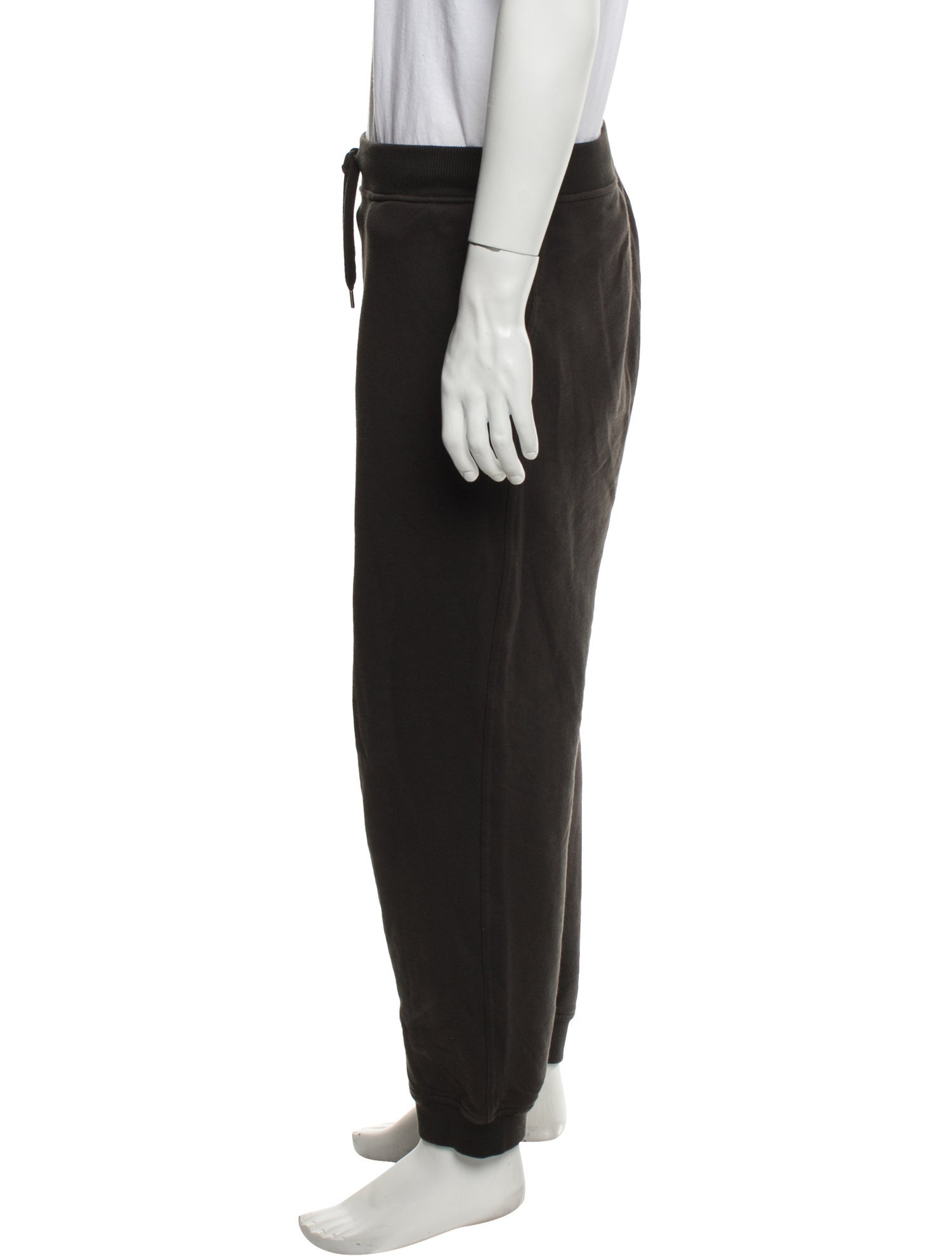 Hermès Leather Trim Embellishment Lounge Bottoms