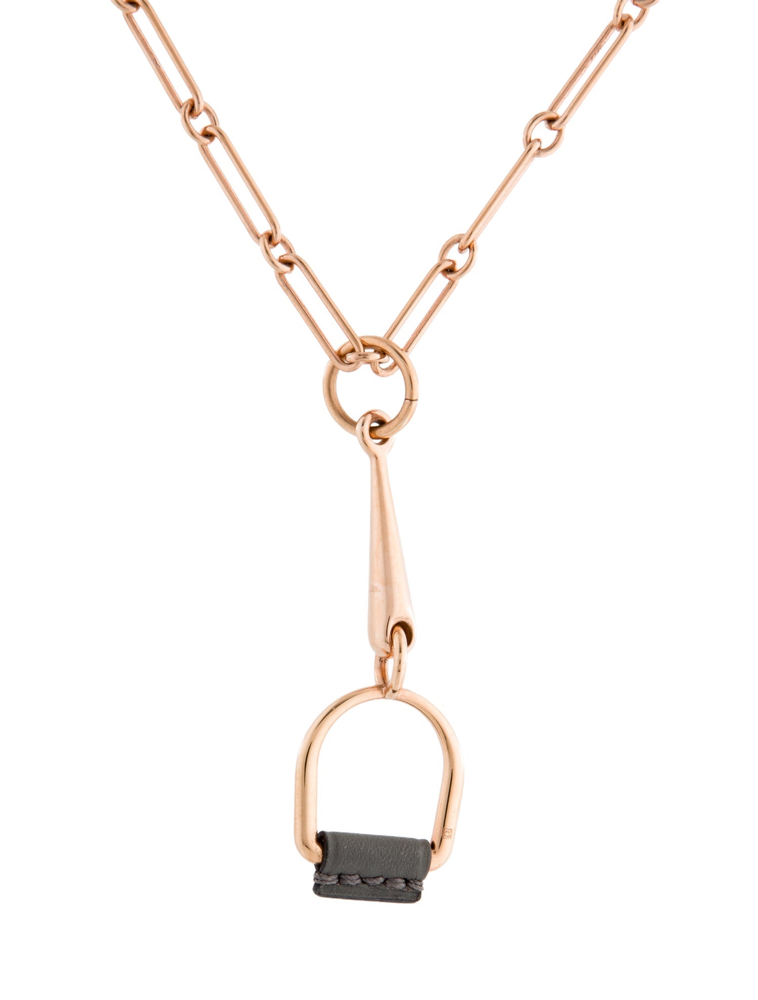 Hermès Small Heritage Equestre Pendant Necklace - Pendant