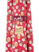 Hermès Pattern Print Silk Tie