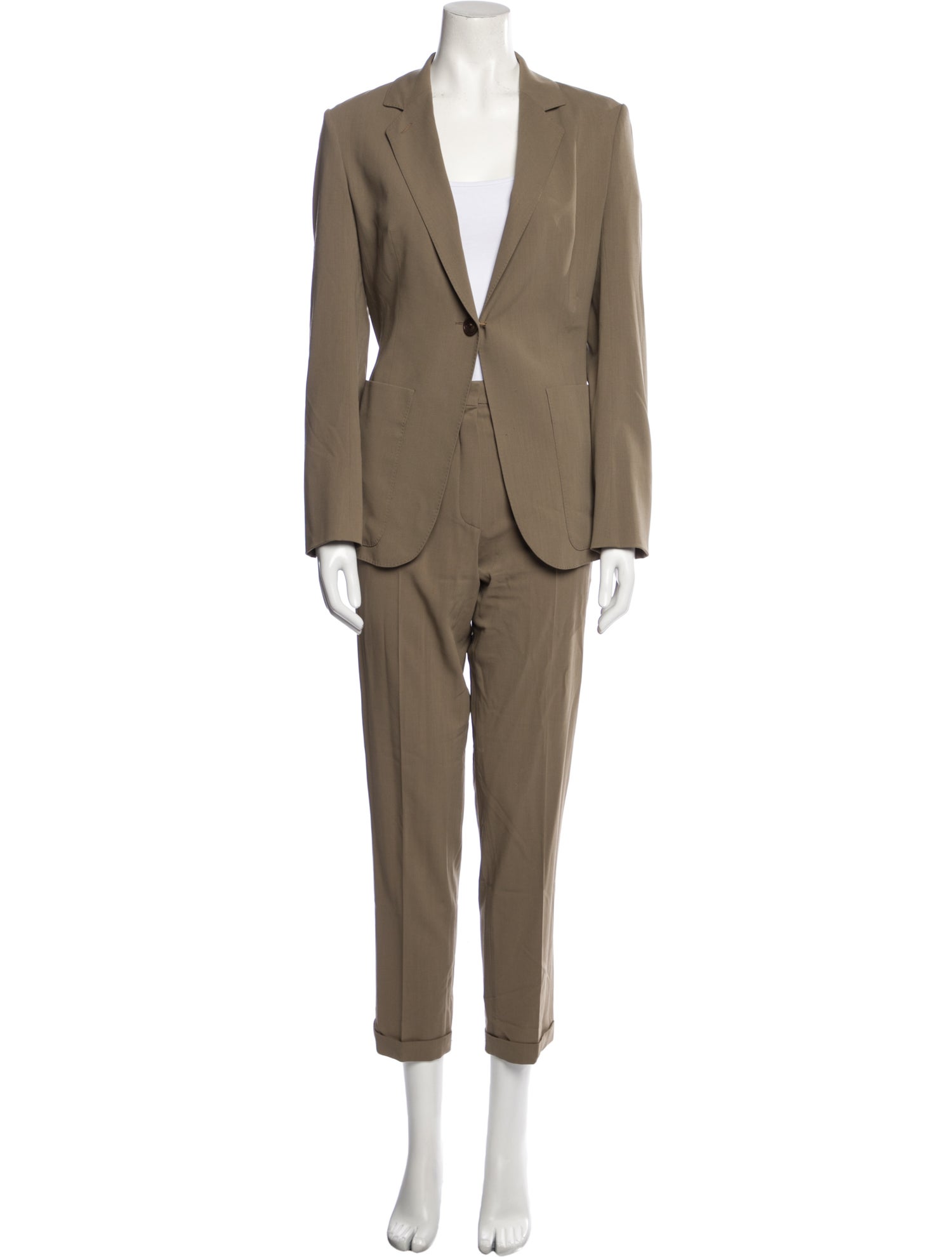 Hermès 2010's Virgin Wool Pantsuit