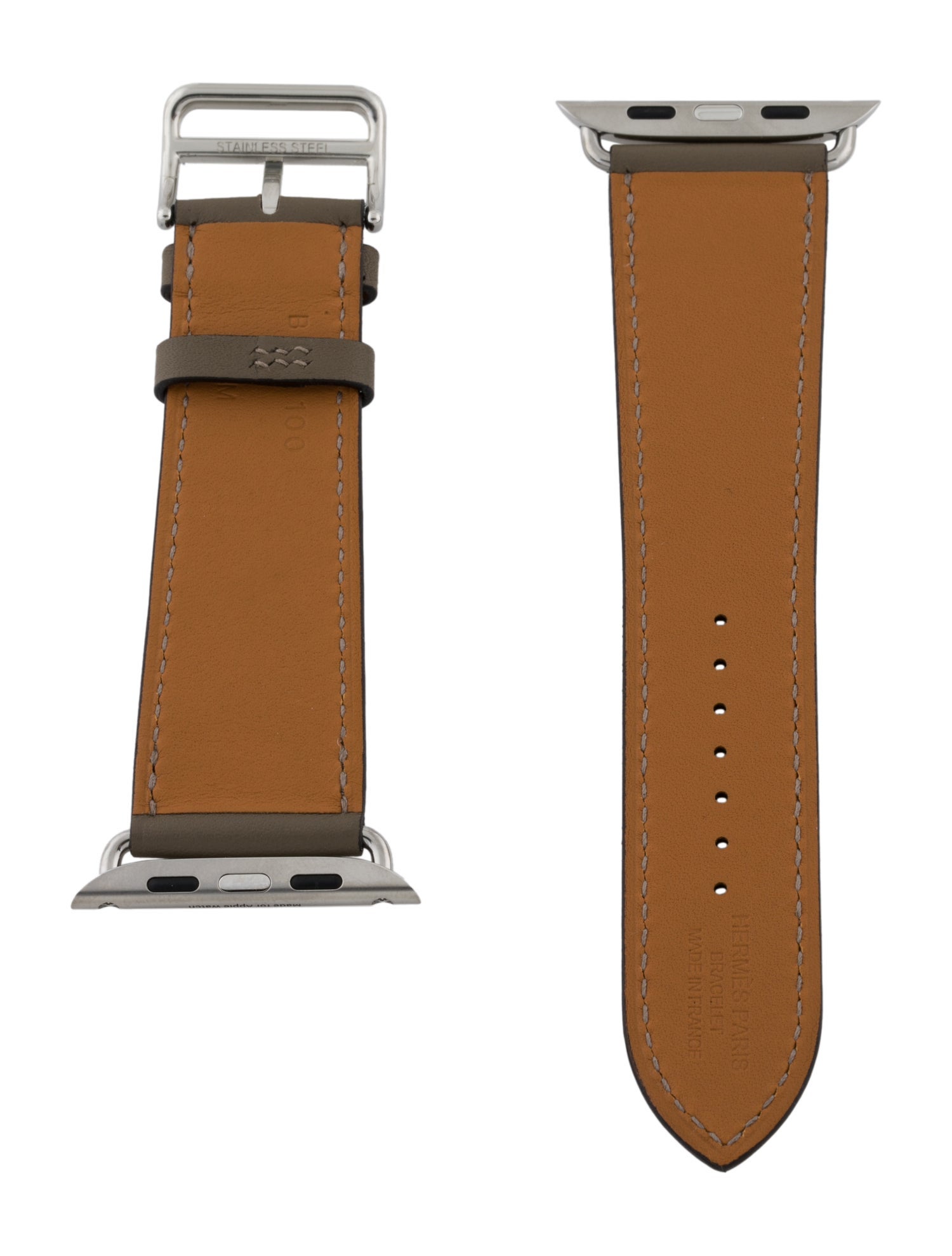 Hermès x Apple single Tour 23mm Watch Strap