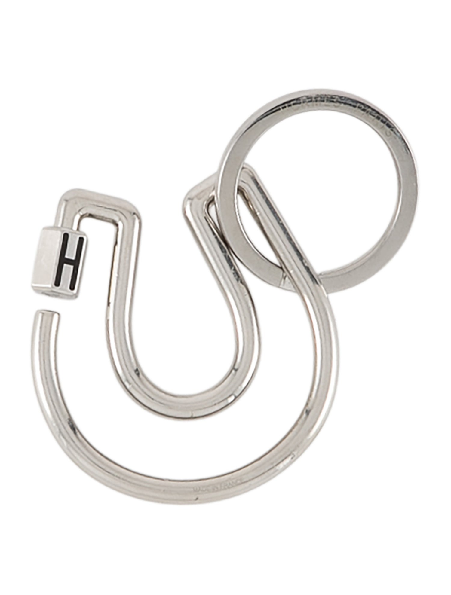 Hermès Feuille à Cheval Carabiner Keyring