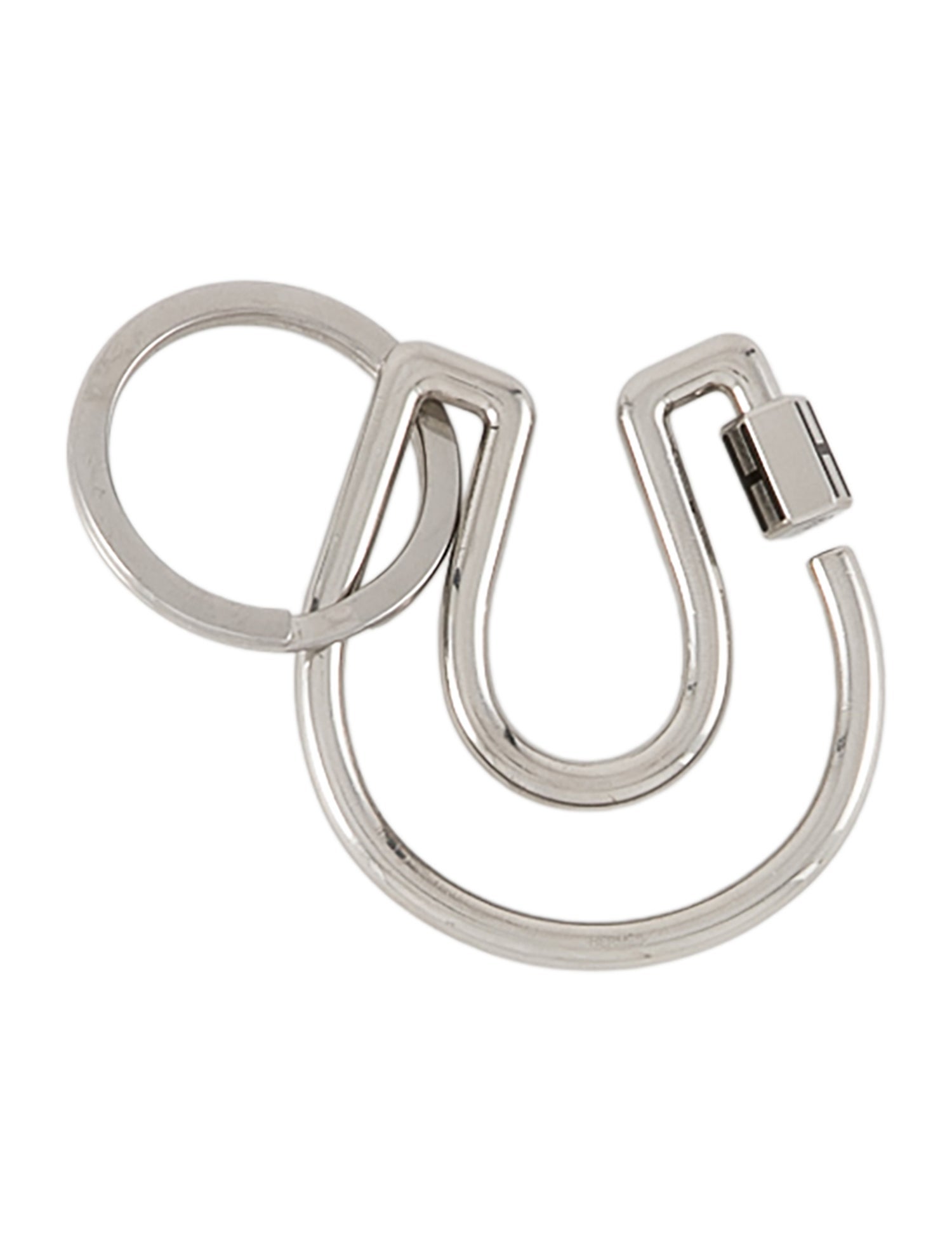 Hermès Feuille à Cheval Carabiner Keyring