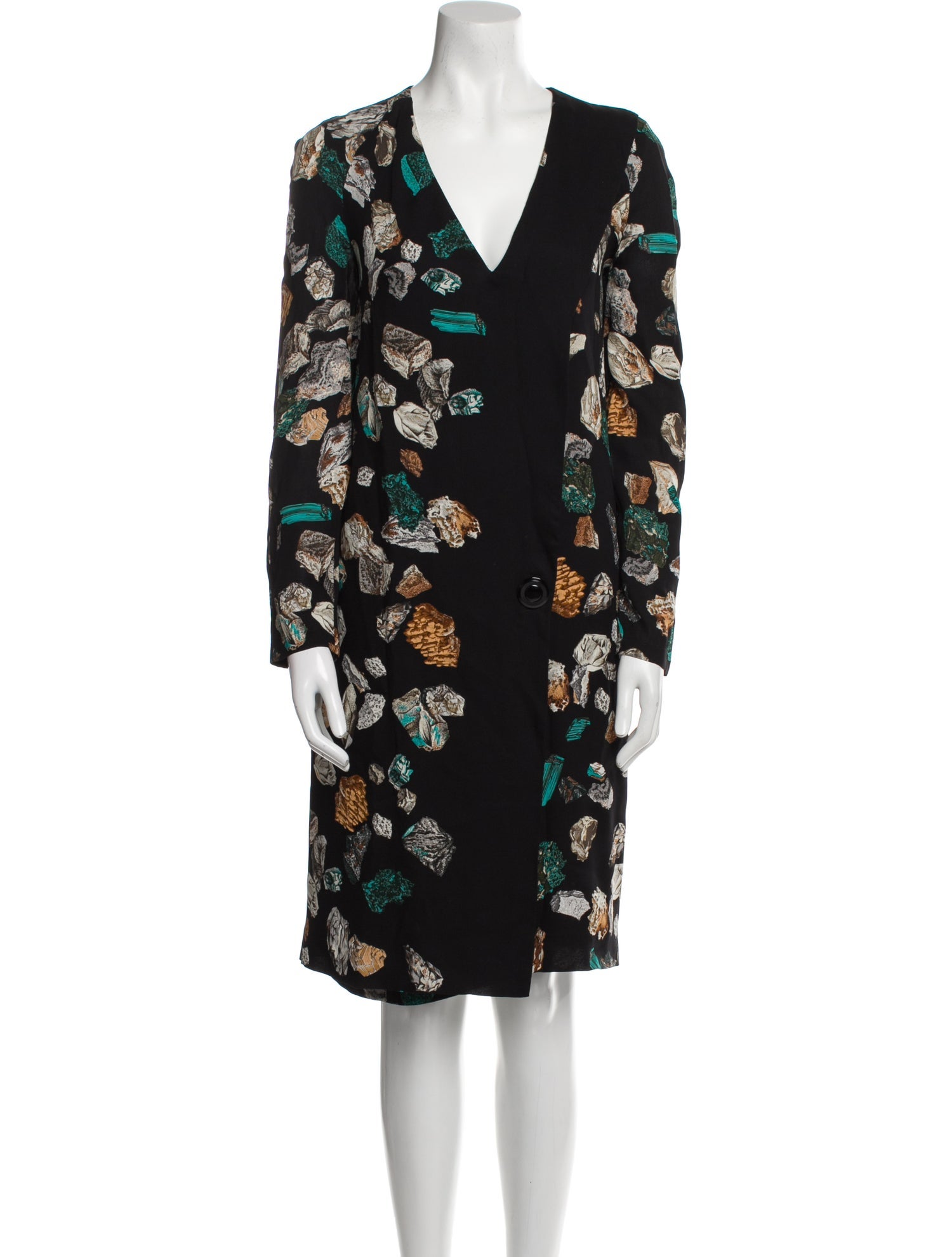 Hermès Silk Midi Length Dress