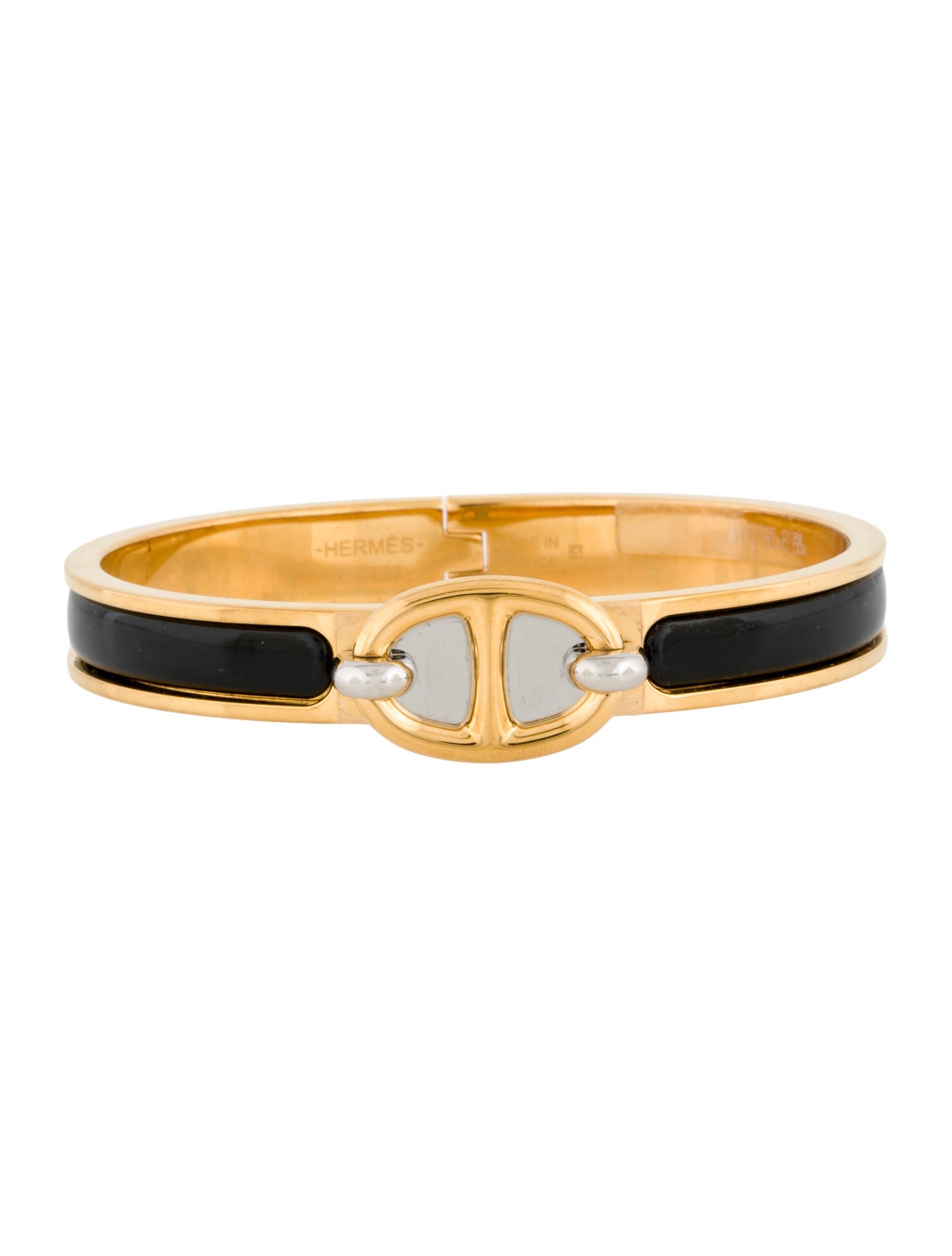 Hermès Mini Clic Chaine d'Ancre Bangle Bracelet