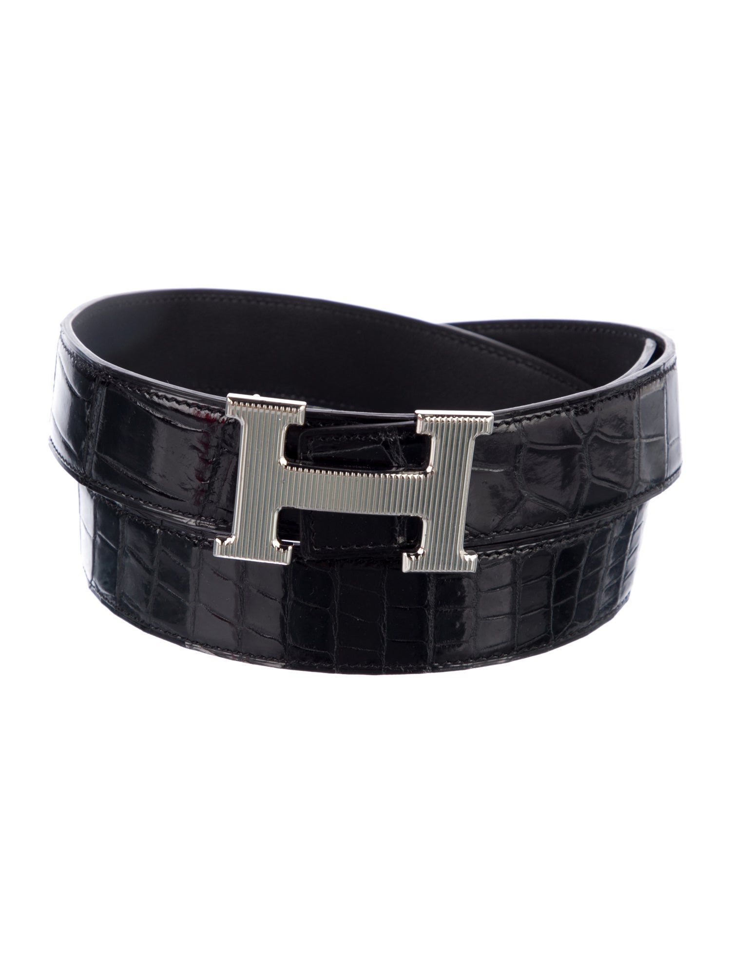 Hermès 32 mm 2019 H Strié Belt Kit