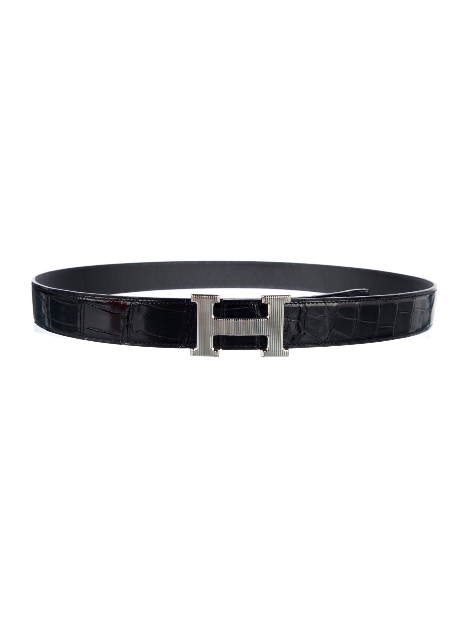Hermès 32 mm 2019 H Strié Belt Kit