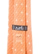 Hermès Apple Pattern Print Silk Tie