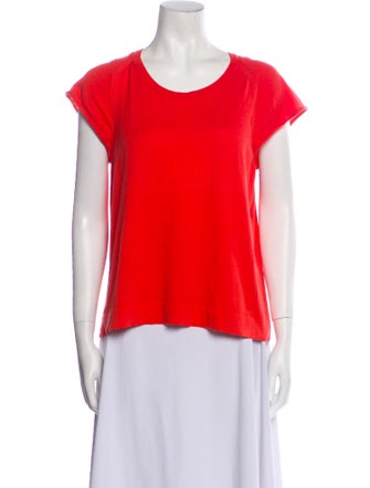 Hermès Scoop Neck Short Sleeve T-Shirt