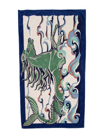 Hermès Cheval Marin Beach Towel