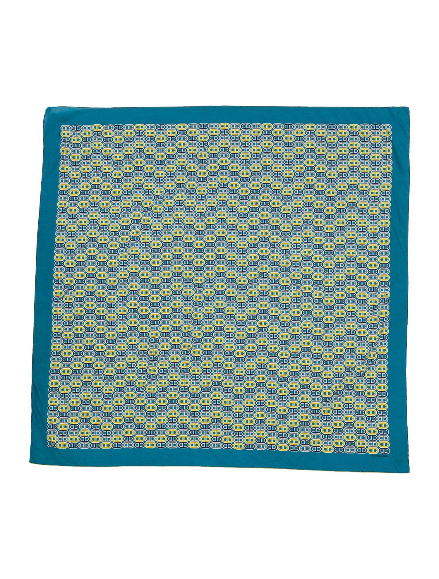 Hermès Silk Chaîne d'Ancre Insignia Pareo