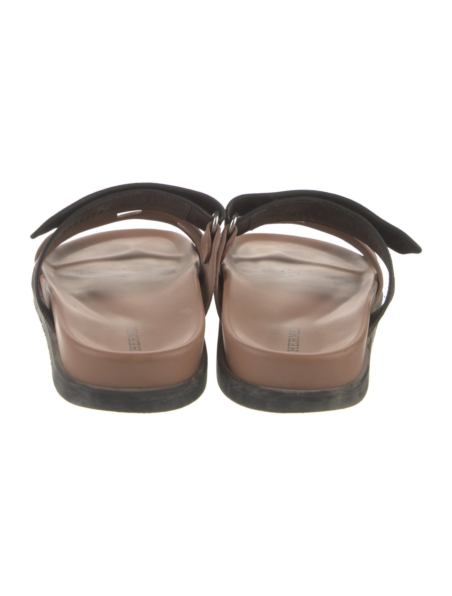 Hermès Chypre Suede Slides