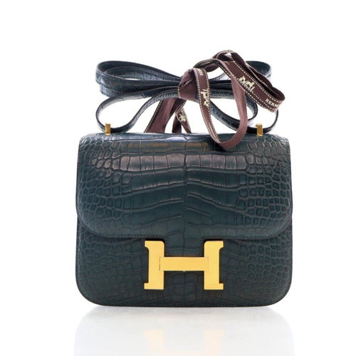 Hermès Alligator Constance 18