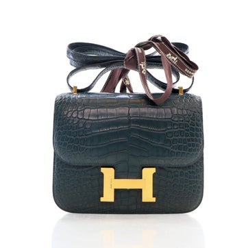Hermès Crossbody Bags Alligator Constance 18