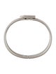 Hermès Enamel Clic Cadenas Bangle Bracelet