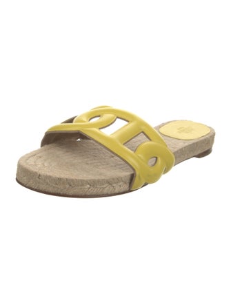 Hermès Famosa Chaîne d'Ancre Insignia Flats