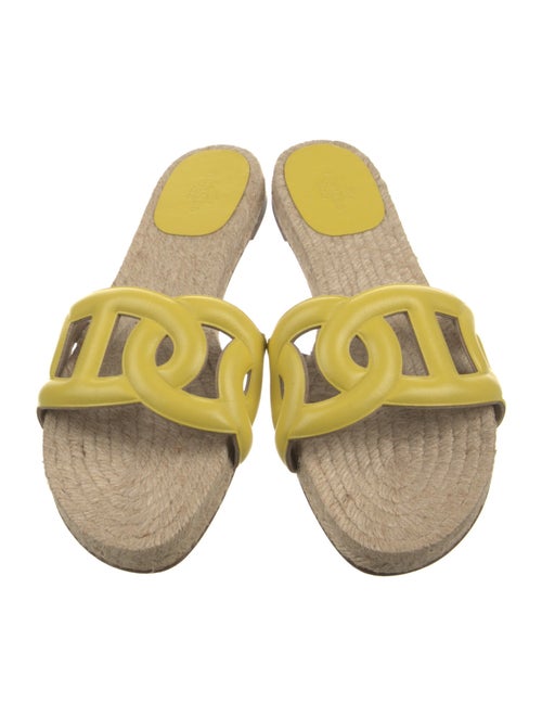 Hermès Famosa Chaîne d'Ancre Insignia Flats