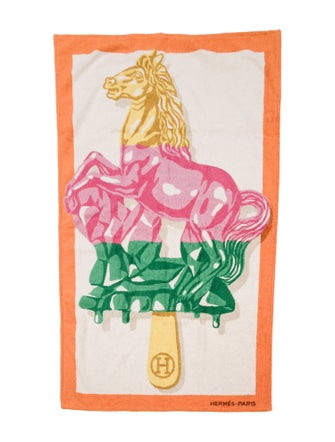 Hermès Succulent Sultan Beach Towel