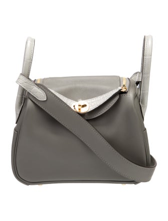 Hermès Swift & Matte Alligator Mini Lindy Touch 20