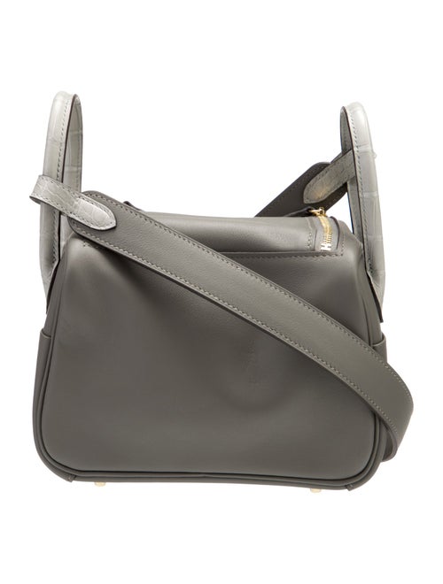 Hermès Swift & Matte Alligator Mini Lindy Touch 20