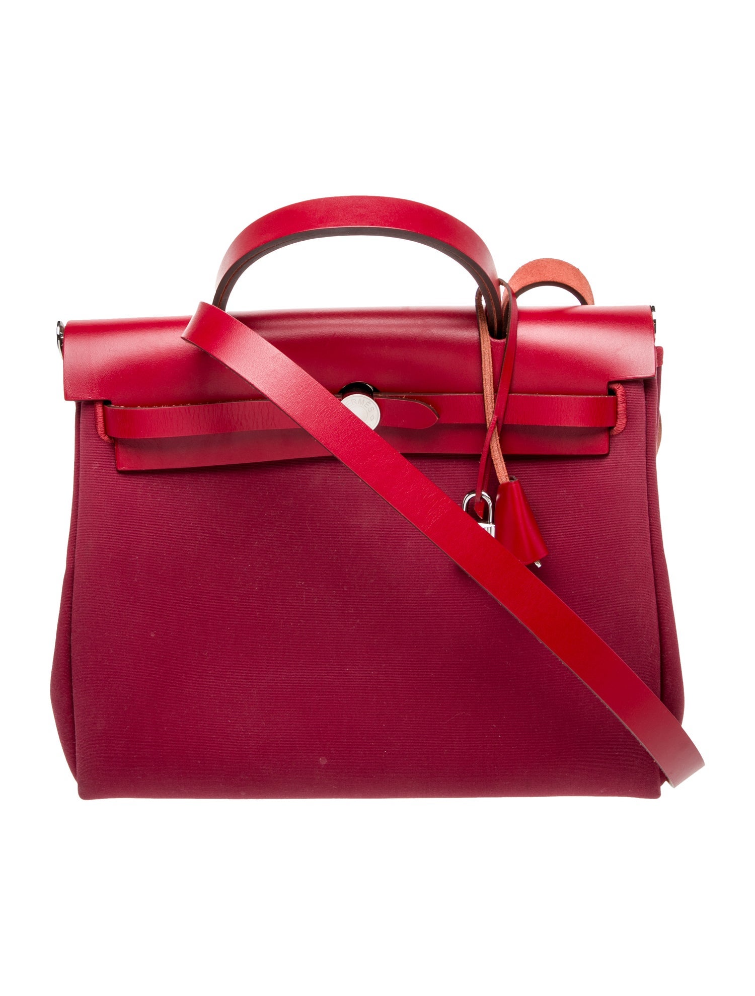 Hermès Toile Verso Herbag Zip 31