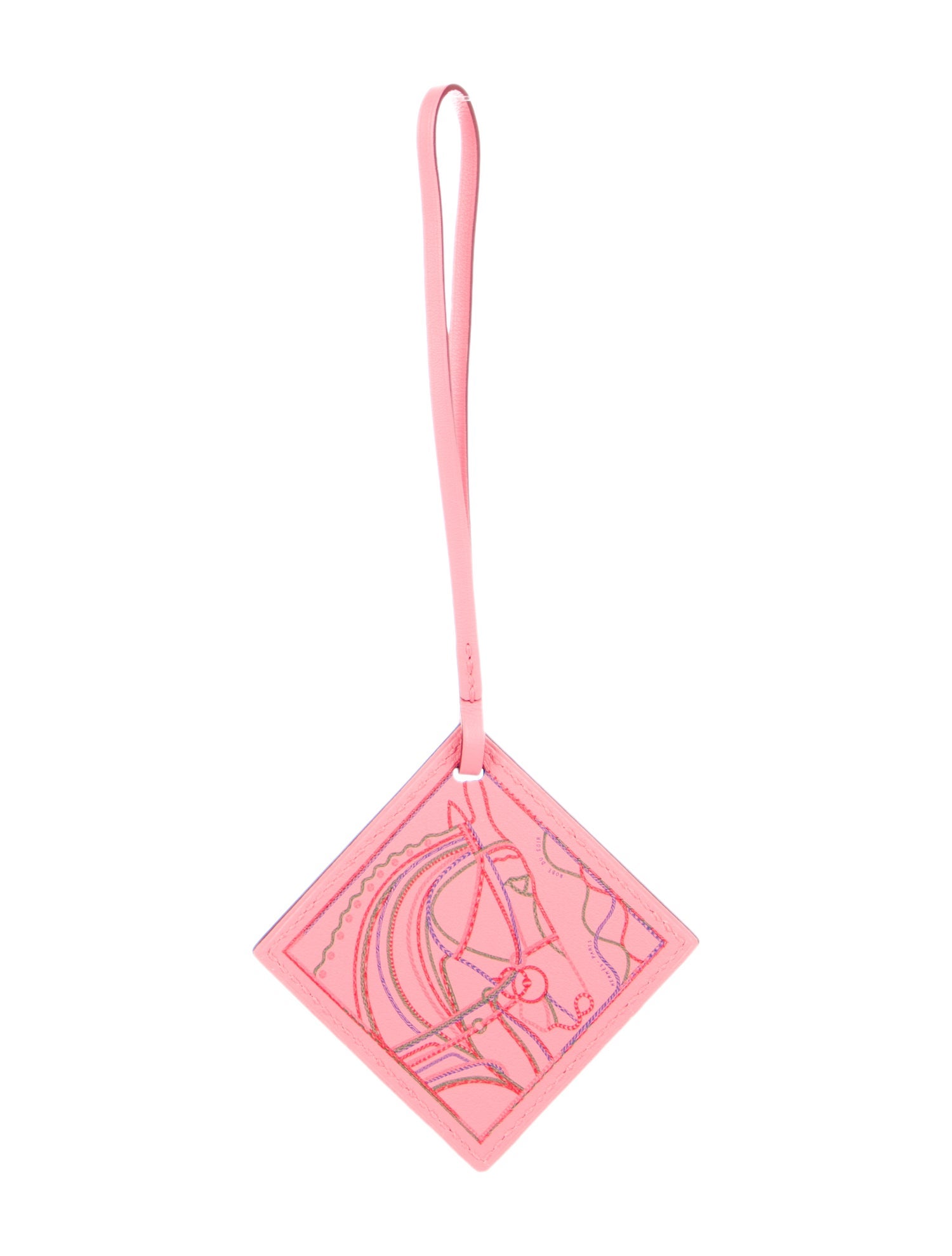 Hermès Swift Carre Nano 'Robe du Soir' Bag Charm