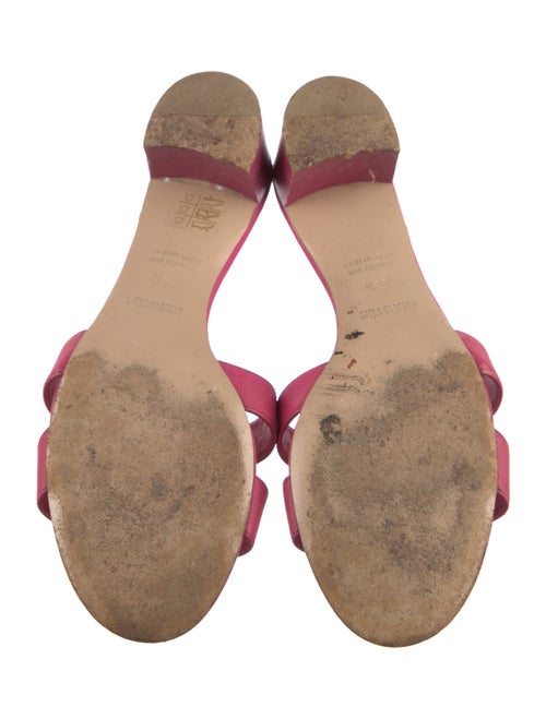 Hermès Oasis Leather Slides