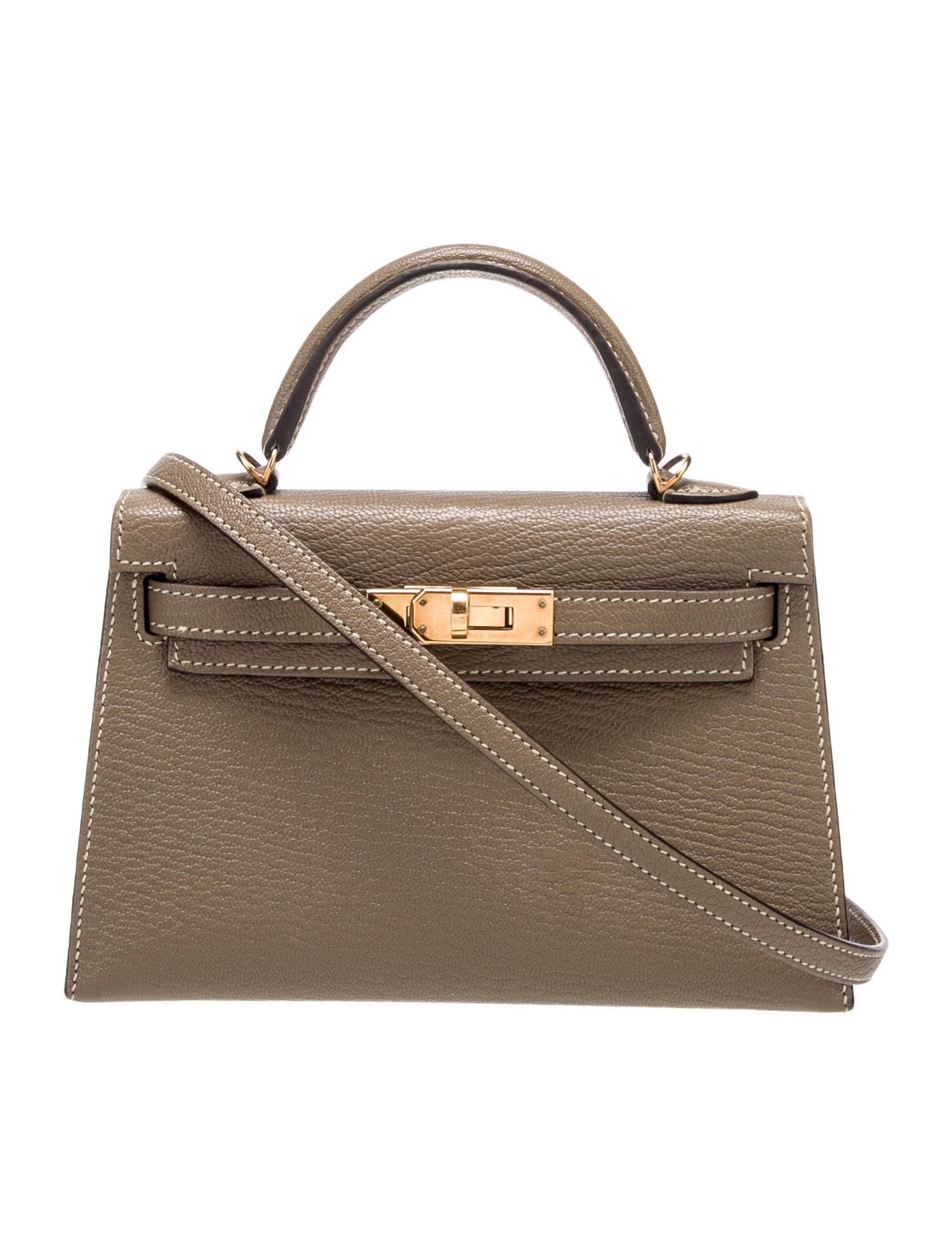 Hermès Special Order Chevre Mysore Mini Kelly II Sellier 20