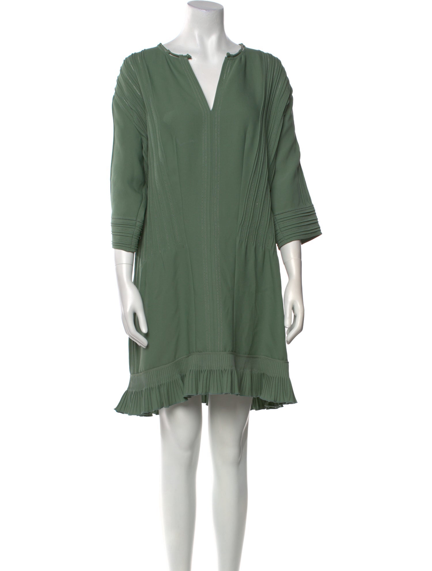 Hermès Silk Mini Dress