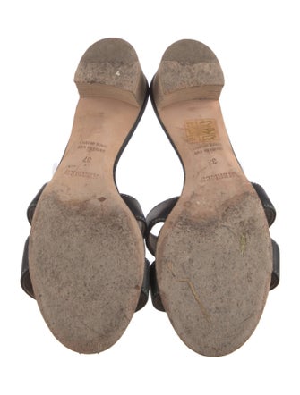 Hermès Oasis H Leather Slides