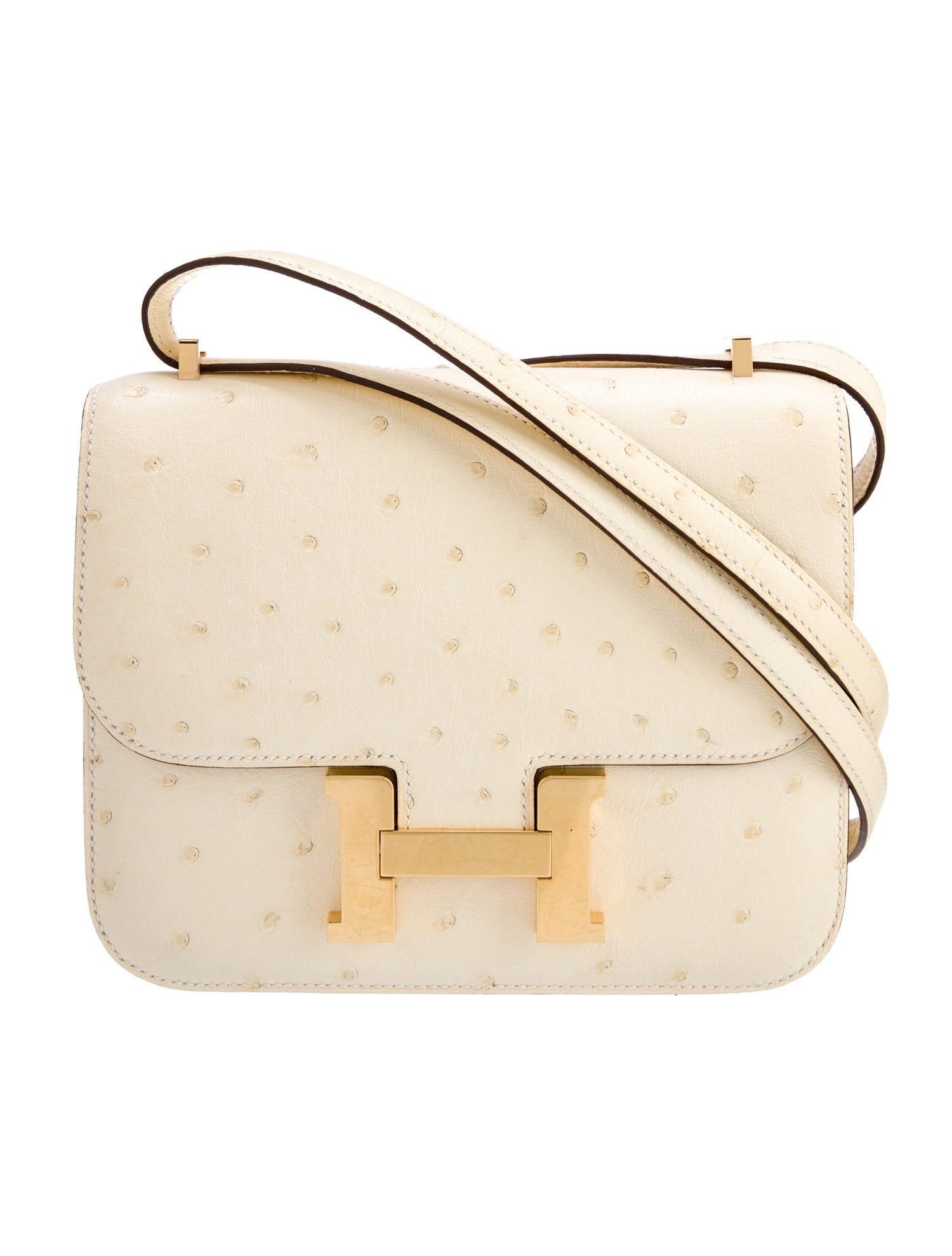 Hermès Ostrich Mini Constance 18
