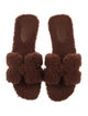 Hermès Shearling Oran Shearling Slides