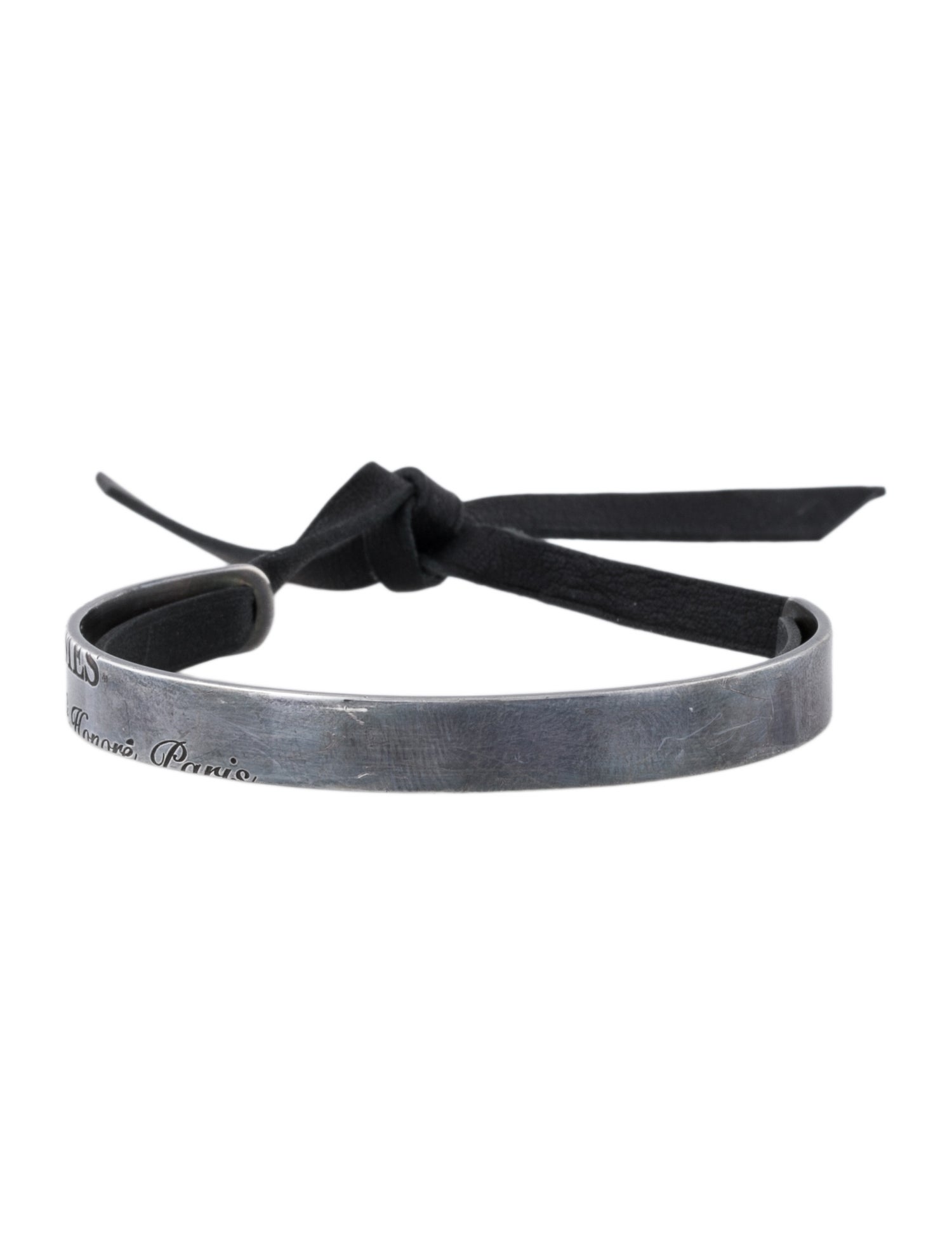 Undercover × Jun Takahashi Spiked Leather Bracelet - Gold