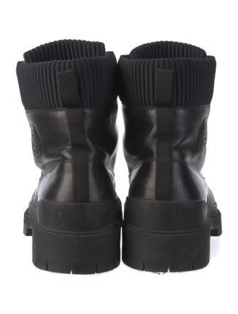 Hermès Leather Lace-Up Boots