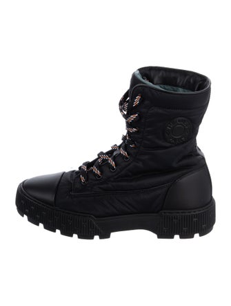 Hermès Fresh H Logo Combat Boots