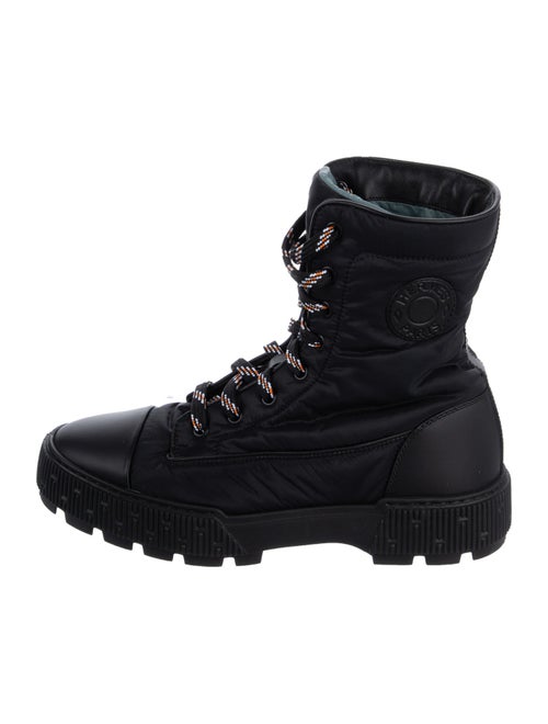 Hermès Fresh H Logo Combat Boots