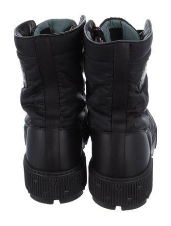 Hermès Fresh H Logo Combat Boots