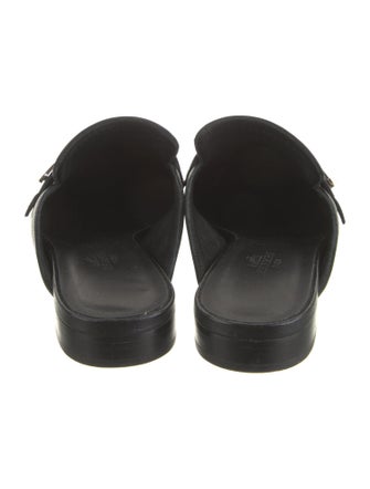 Hermès Groupie Leather Mules