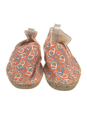 Hermès Canvas Printed Espadrilles