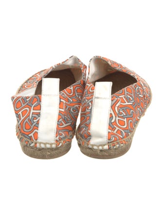 Hermès Canvas Printed Espadrilles