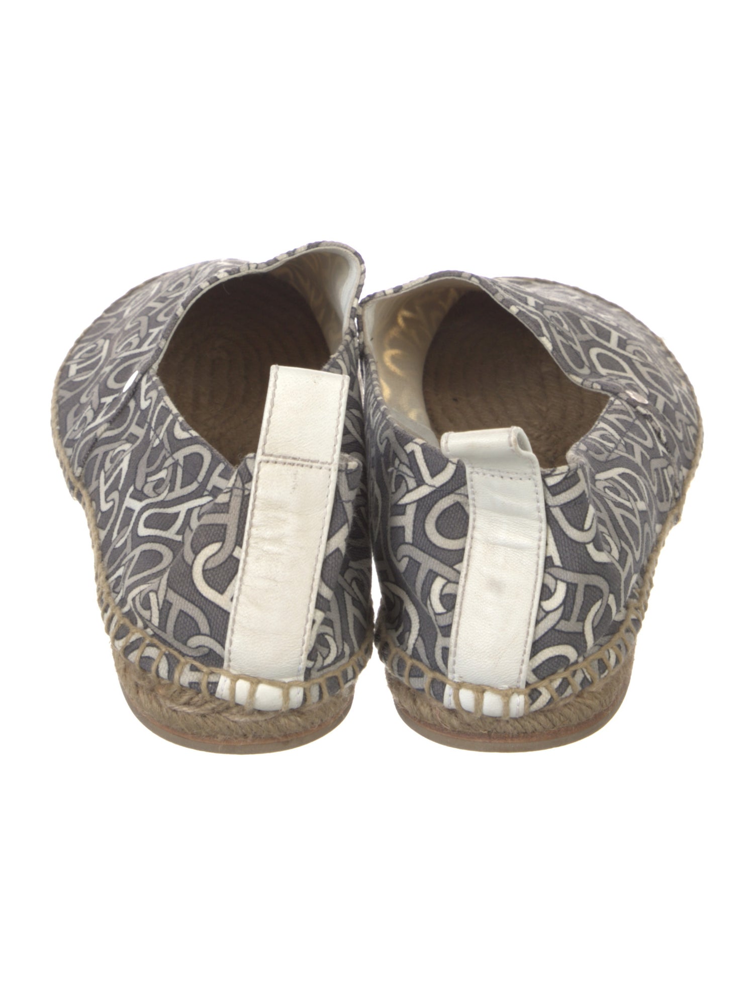 Hermès Chaine d'Ancre Eusebio Canvas Espadrilles