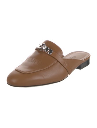 Hermès Oz Leather Mules