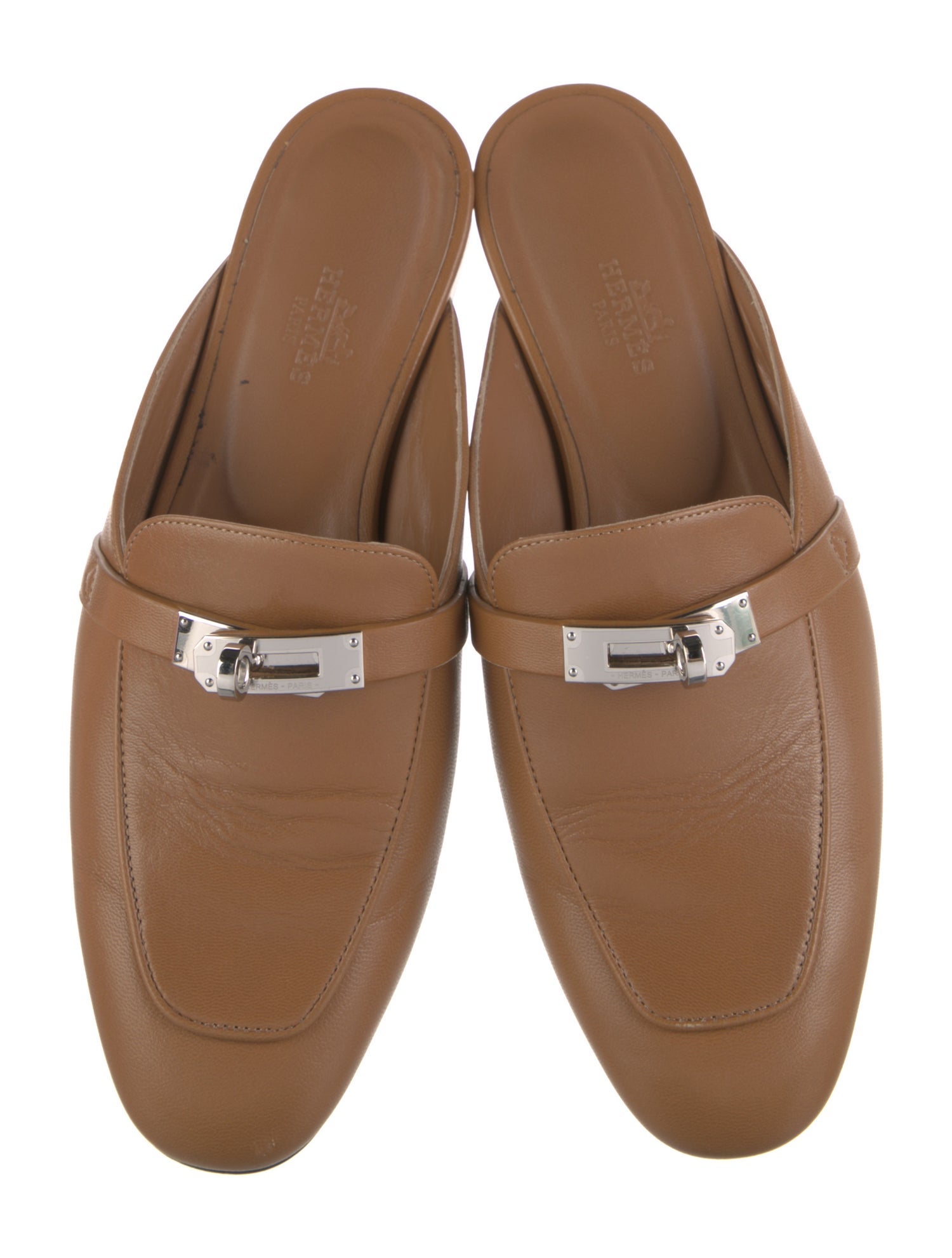 Hermès Oz Leather Mules