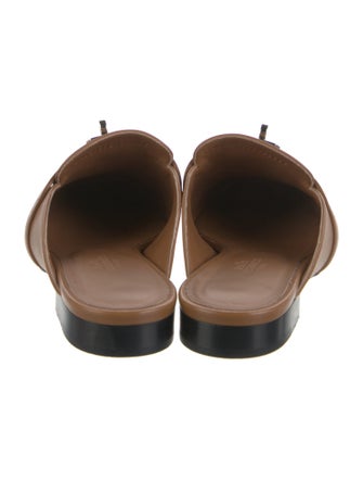 Hermès Oz Leather Mules