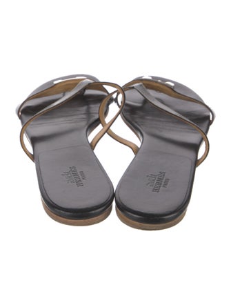 Hermès Corfou Chain-Link Accent Slides