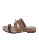 Hermès Avenue Leather Slides