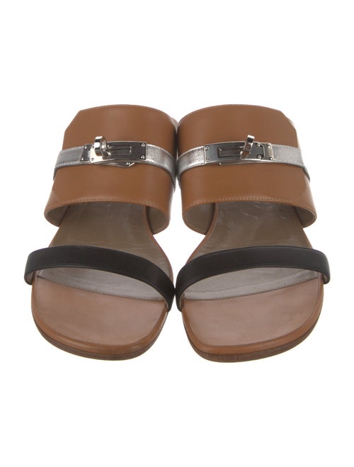Hermès Avenue Leather Slides